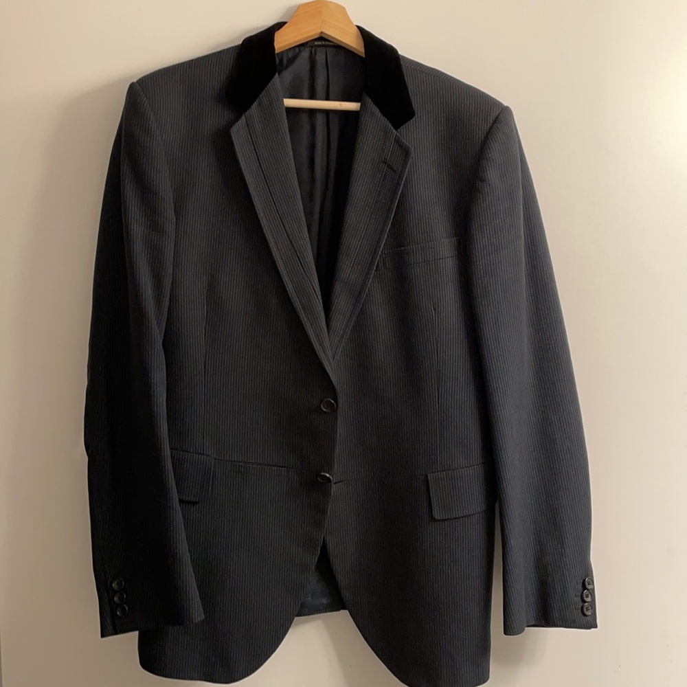 Gucci Blazer with Velvet Hunting Collar size 40